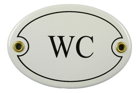 Plaque de WC