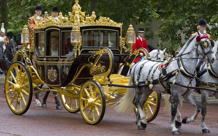 Carrosse historique de la reine Elizabeth II