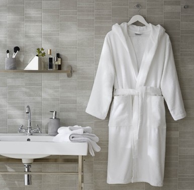 Peignoir de bain en coton