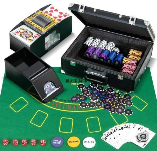 Mallette de jeu de poker