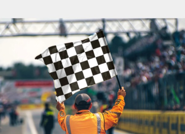 Drapeau à damier