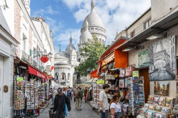 La butte Montmartre à Paris