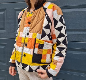 Veste en patchwork