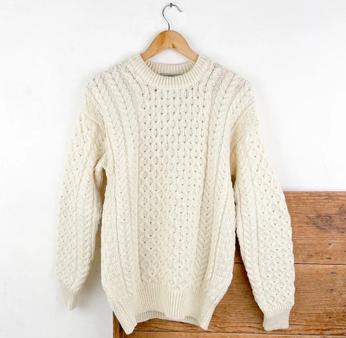 Pull en laine tricoté